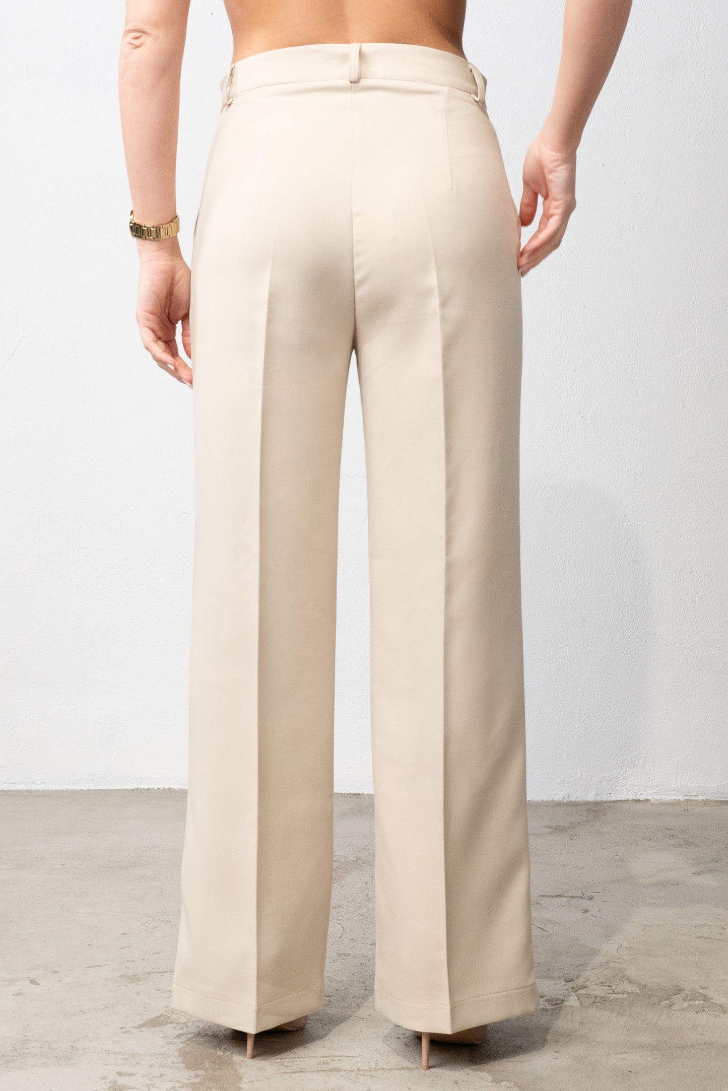 Lily - Pantaloni Donna Creamy