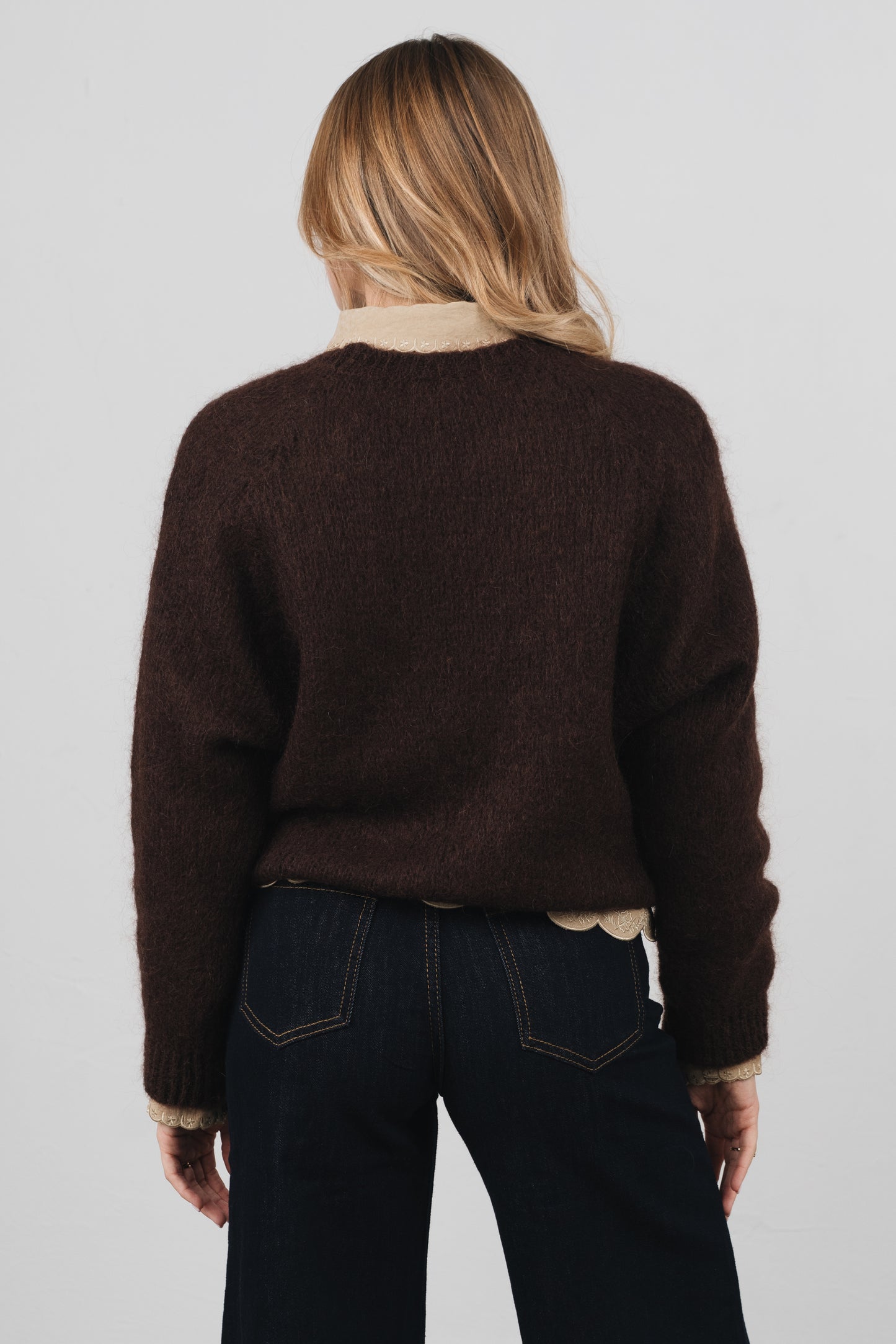 Larice - Maglione Donna Marrone