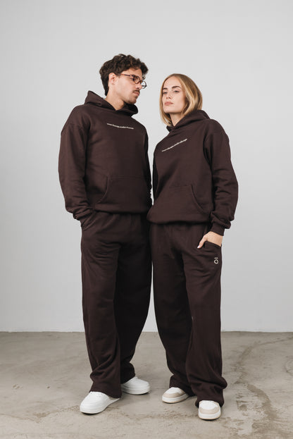 Leiland - Felpa Unisex Marrone