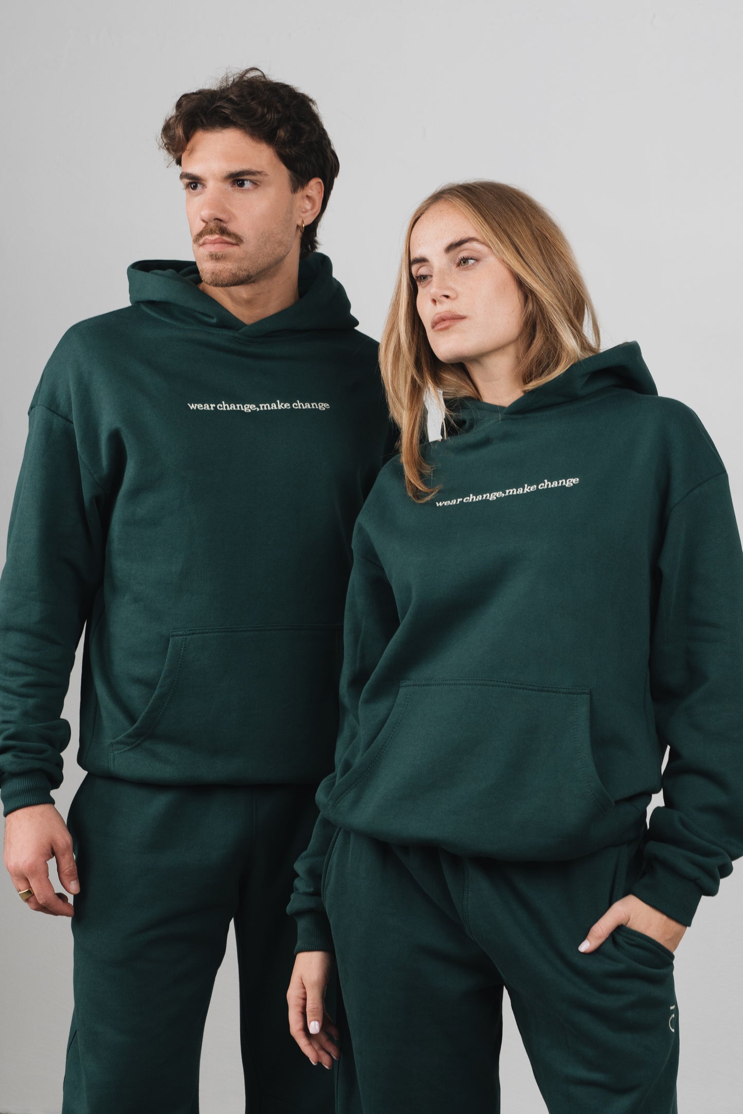 Leiland - Felpa Unisex Verde
