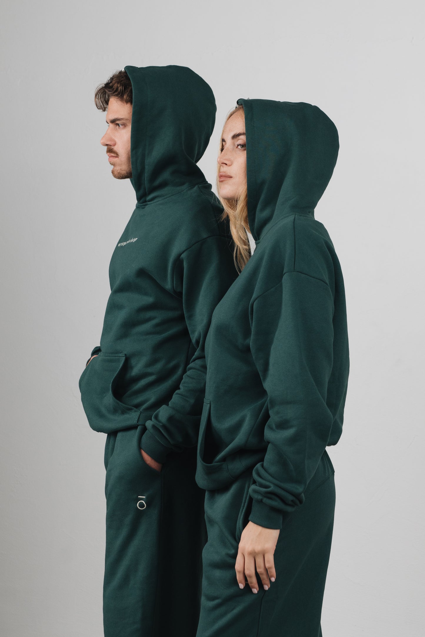 Leiland - Felpa Unisex Verde