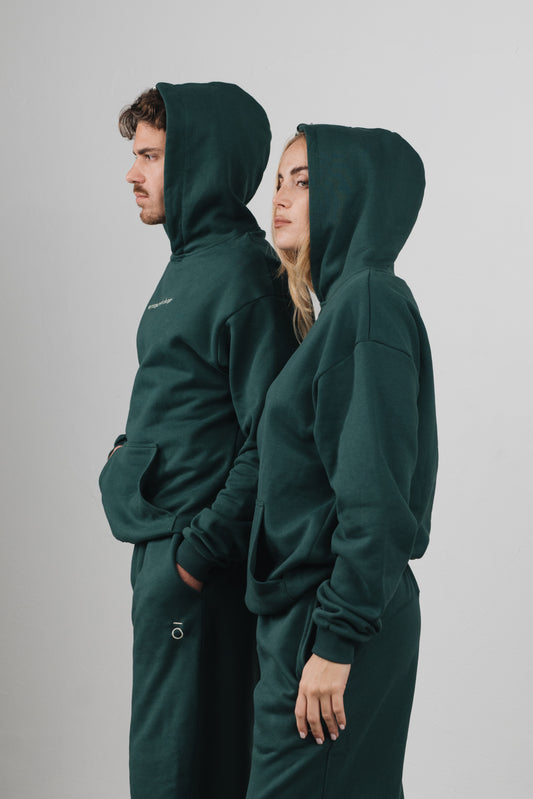 Leiland - Felpa Unisex Verde