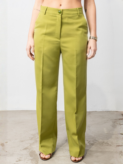 Lily - Pantaloni Donna Pistacchio
