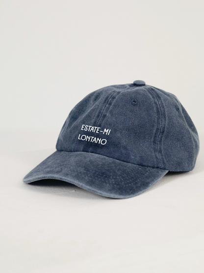 Estate-mi lontano, cappello baseball in denim