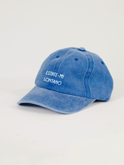 Estate-mi lontano, cappello baseball in denim