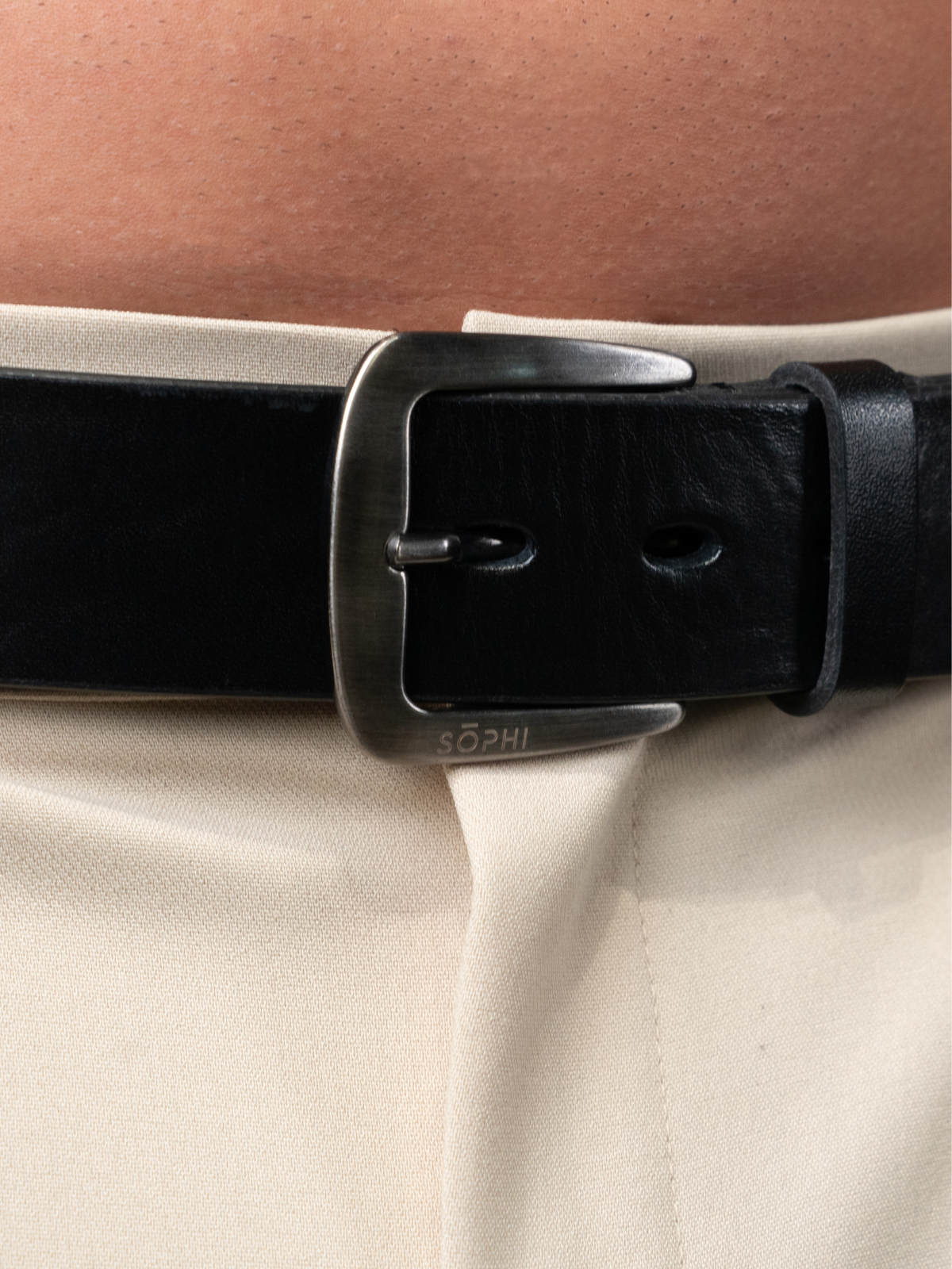 Rovere - Cintura Uomo Nero