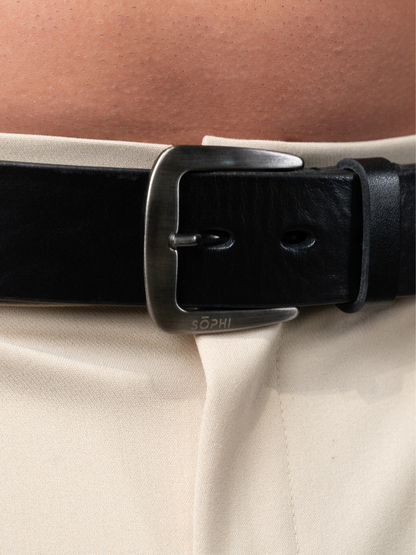 Rovere - Cintura Uomo Nero