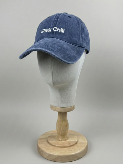 Stay Chill, cappello baseball in cotone