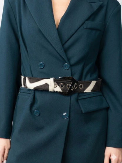 Savana belt - cintura donna fibbia canna di fucile