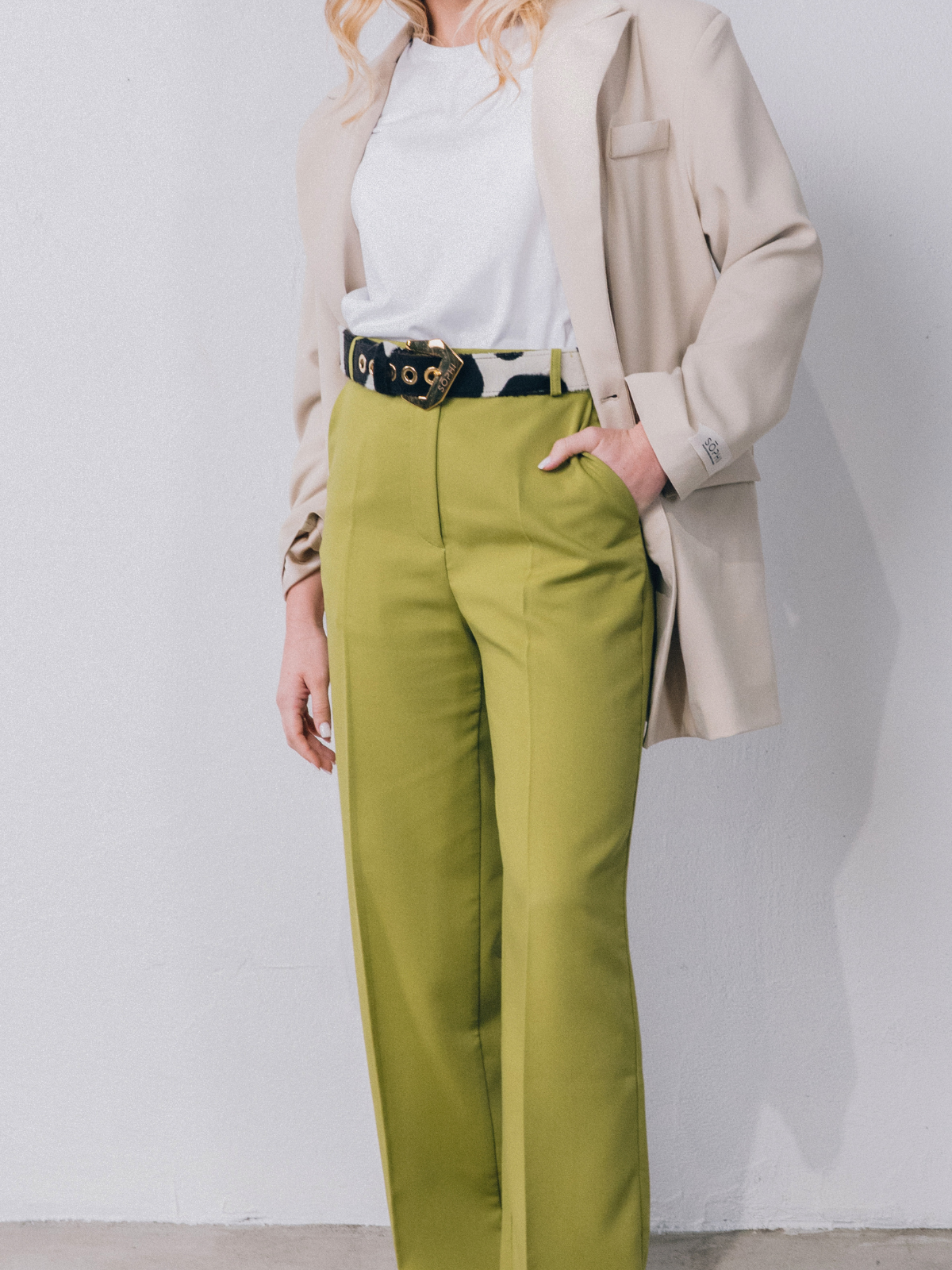 Savana belt - cintura donna fibbia nikel