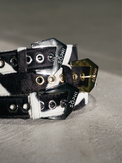 Savana belt - cintura donna fibbia nikel